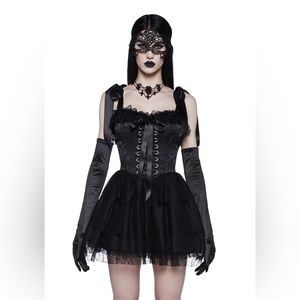 They'll Eat Cake Costume Set - Black